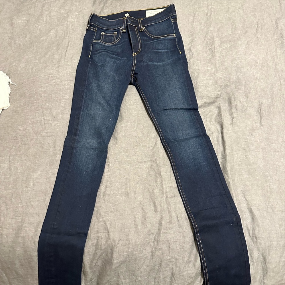 Rag & Bone High Rise Skinny Jeans